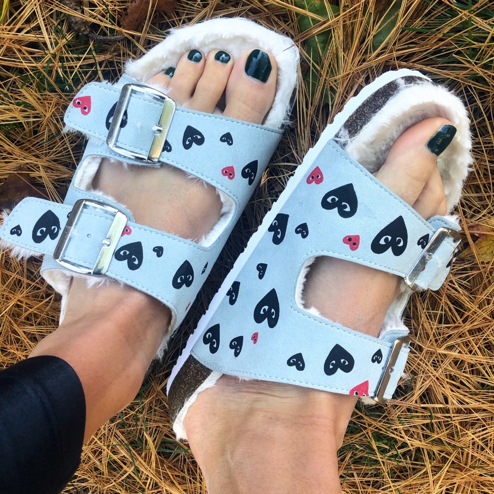Custom Furry Sandals